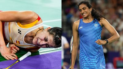 ‘I will always be your biggest supporter…’ PV Sindhu pens heartfelt note for old rival Carolina Marin after her injury disrupted gold medal dreams Carolina Marin and PV Sindhu in frame (Getty)