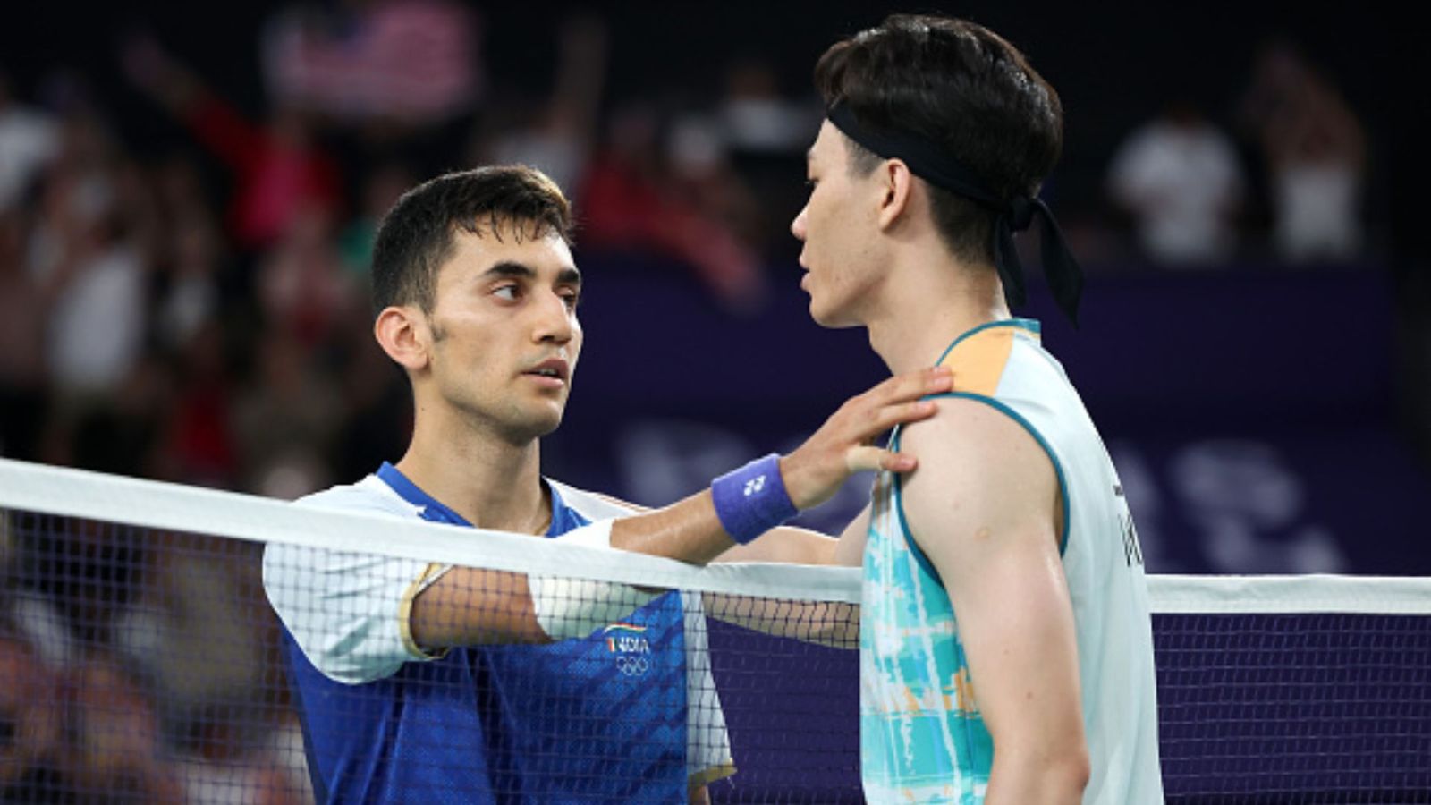 'Not like earlier times where our players lacked facilities': Prakash Padukone slams Indian Badminton contingent after Lakshya Sen misses medal in Paris Olympics Lakshay Sen and Lee Zii Jia in frame (Getty)