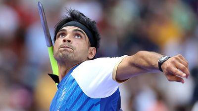 Reigning champion Neeraj Chopra qualifies for final with second-best throw of his career, Kishore Jena crashes out Neeraj Chopra in action at the Paris Olympics 2024 (Getty Images)