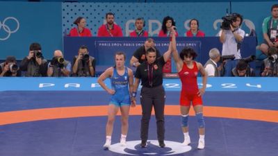 Paris Olympics: Vinesh Phogat cruises into semifinal with dominant victory over Ukraine's Oksana Livach in women's 50kg freestyle event India's star wrestler Vinesh Phogat in this frame. (Screengrab-X)