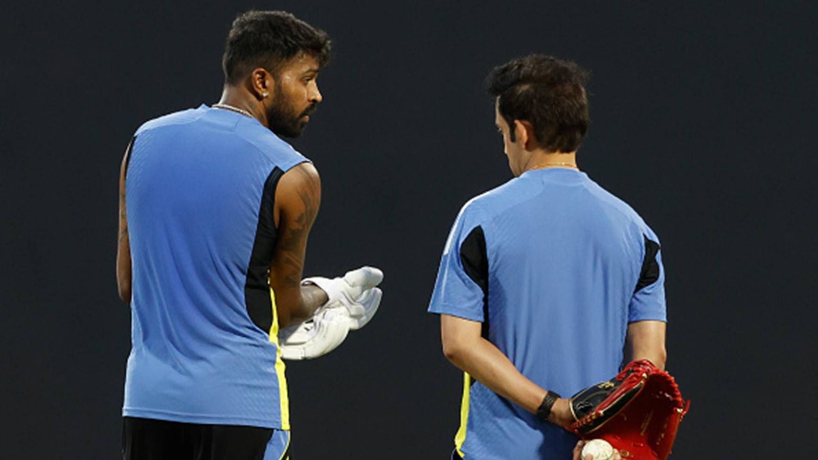 Former India fielding coach wants BCCI to ensure Hardik Pandya is available for all big ICC tournaments, says 'If he has got niggles, he will...' Hardik Pandya during a practice session with Gautam Gambhir (Getty Images)