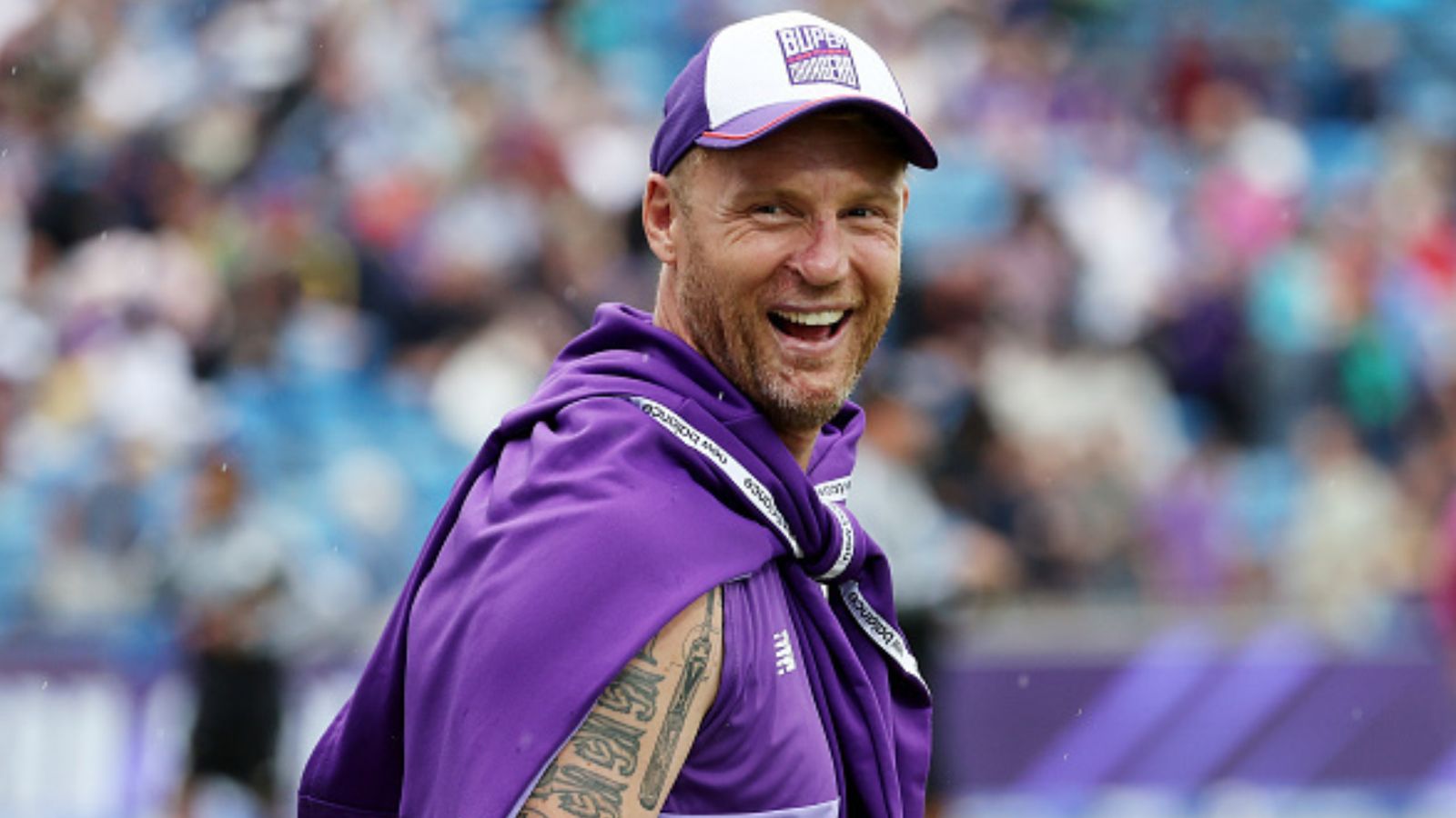 Andrew Flintoff breaks silence on buzz around becoming England's white-ball head coach, says '...let’s be honest, who’d have me?' Former England's star speedster Andrew Flintoff in this frame. (Getty)