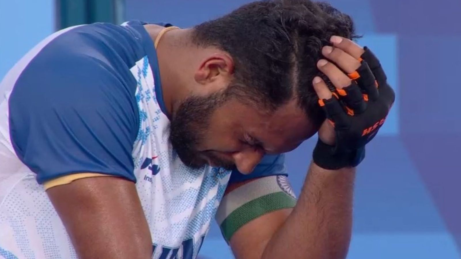 Paris Olympics 2024: Emotional Harmanpreet Singh expresses heartbreak after semi-final loss, says 'Our target was gold, our dream was broken' Harmanpreet Singh in frame (Twitter)