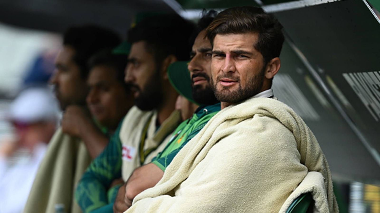 PCB reveals ‘strategic decision’ behind stripping Shaheen Afridi of Test vice-captaincy ahead of Bangladesh series Shaheen Afridi sitting in the dugout (File Photo: Getty Images)