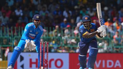 IND vs SL: Sri Lanka record first ODI series victory over India in 27 years as Avishka, Wellalage help Island Nation bulldoze Rohit's men by 110 runs Sri Lanka's Avishka Fernando (right) in action during third ODI against India on August 7. (Getty)