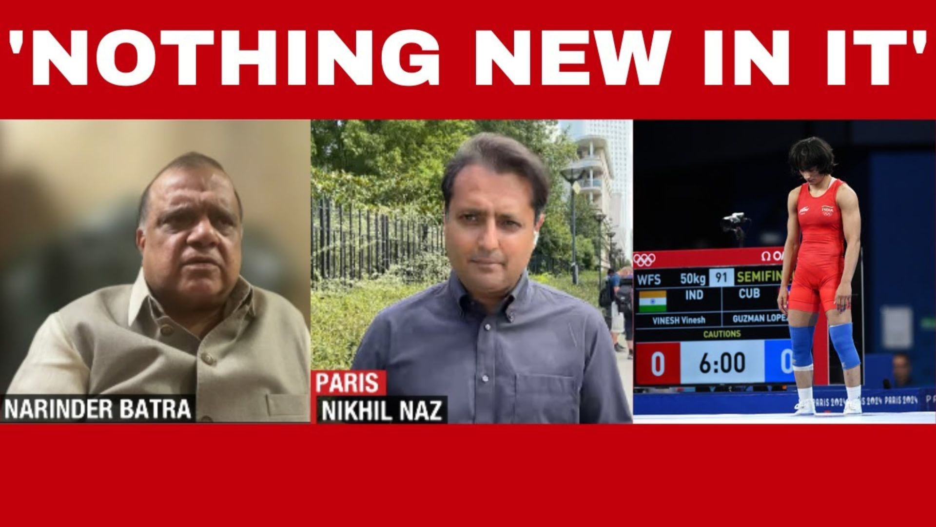 Ex-IOA chief Narinder Batra says Vinesh Phogat's coach and nutrionist should be held accountable SportsTak