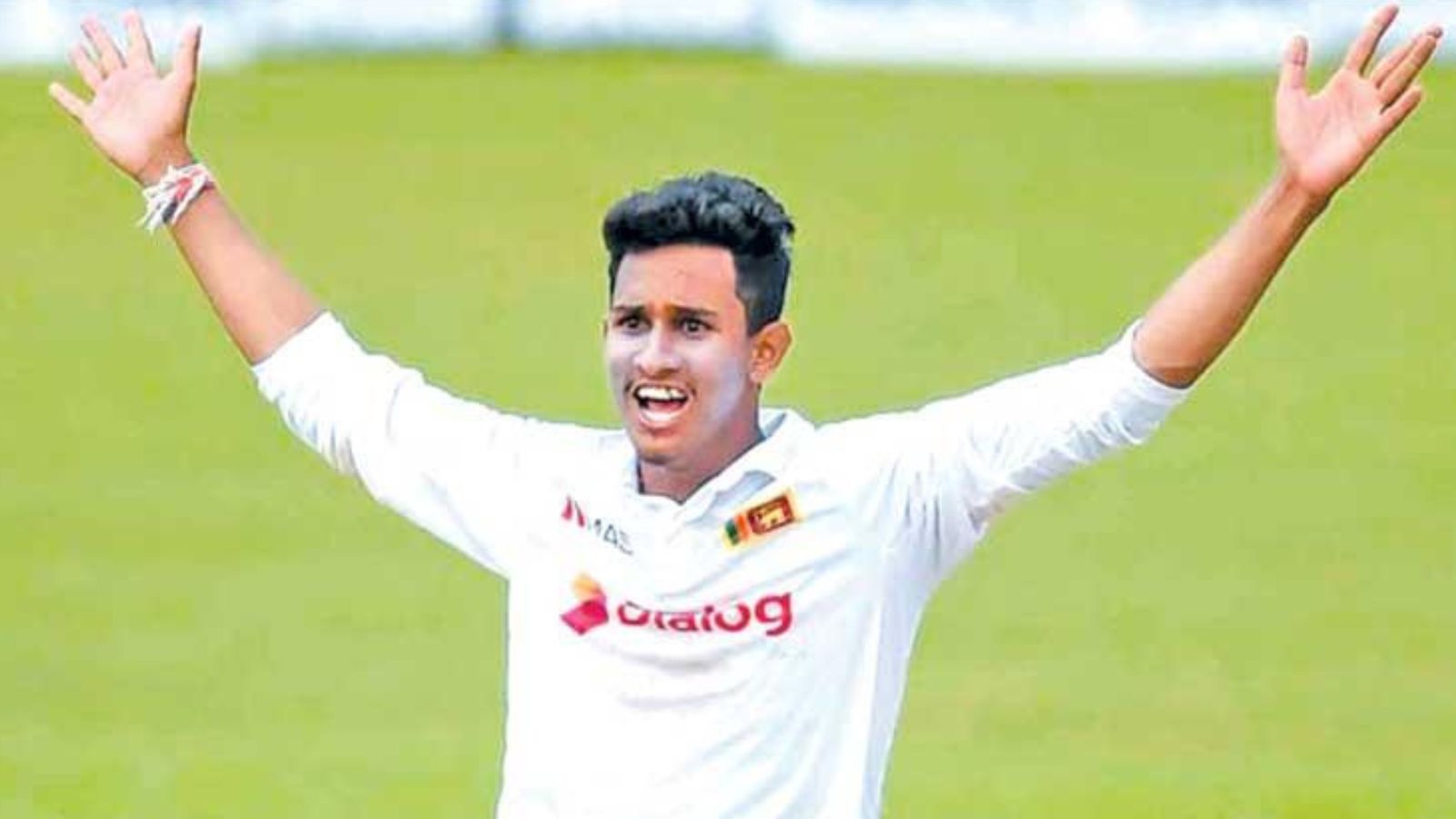 Sri Lanka spinner faces match-fixing charges on 3 counts of breaching ICC anti-corruption code after ODI series victory over India Sri Lanka spinner Praveen Jayawickrama in this frame. (X)