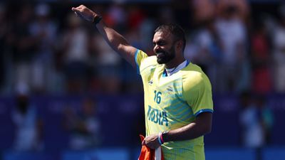 Exclusive |'Anyone can become an Olympian but...': PR Sreejesh opens up after clinching second Olympics bronze medal PR Sreejesh (getty)