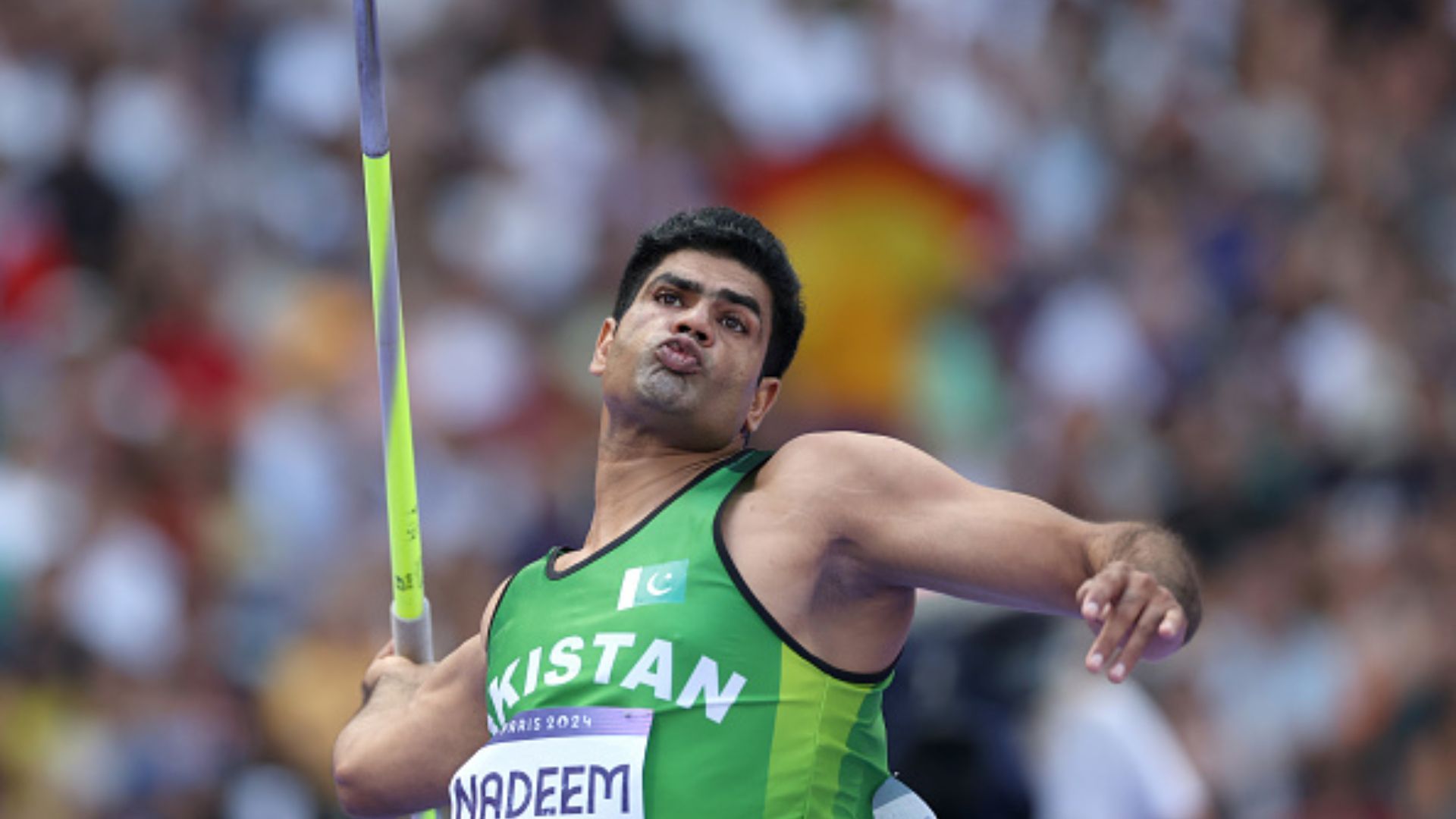 Paris Olympics 2024: Pakistan’s Arshad Nadeem predicted his gold and Neeraj Chopra’s silver medal 24 hrs before javelin final Arshad Nadeem (getty)