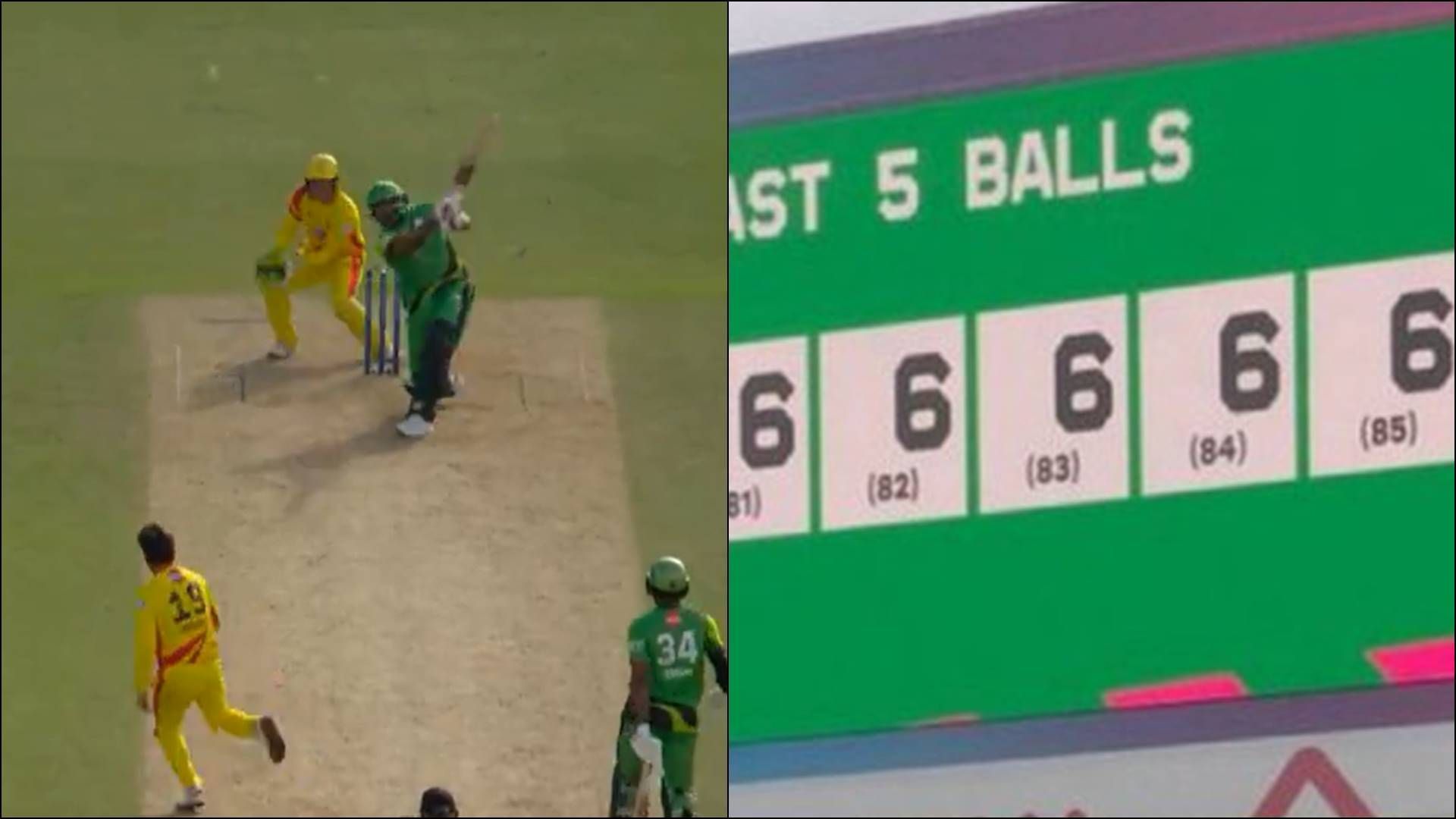 MI batting coach Kieron Pollard becomes Rashid Khan's nightmare, smashes 5 consecutive sixes in The Hundred clash to achieve this record Kieron Pollard hits Rashid Khan for five sixes in a row (Screengrab: X)