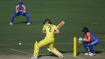 No.2 ranked ICC T20I batter smashes 22-ball fifty as India A Women suffer cleansweep in T20 series on Australian soil Australia A captain Tahlia McGrath plays a shot in the T20 clash against India A (Getty Images)