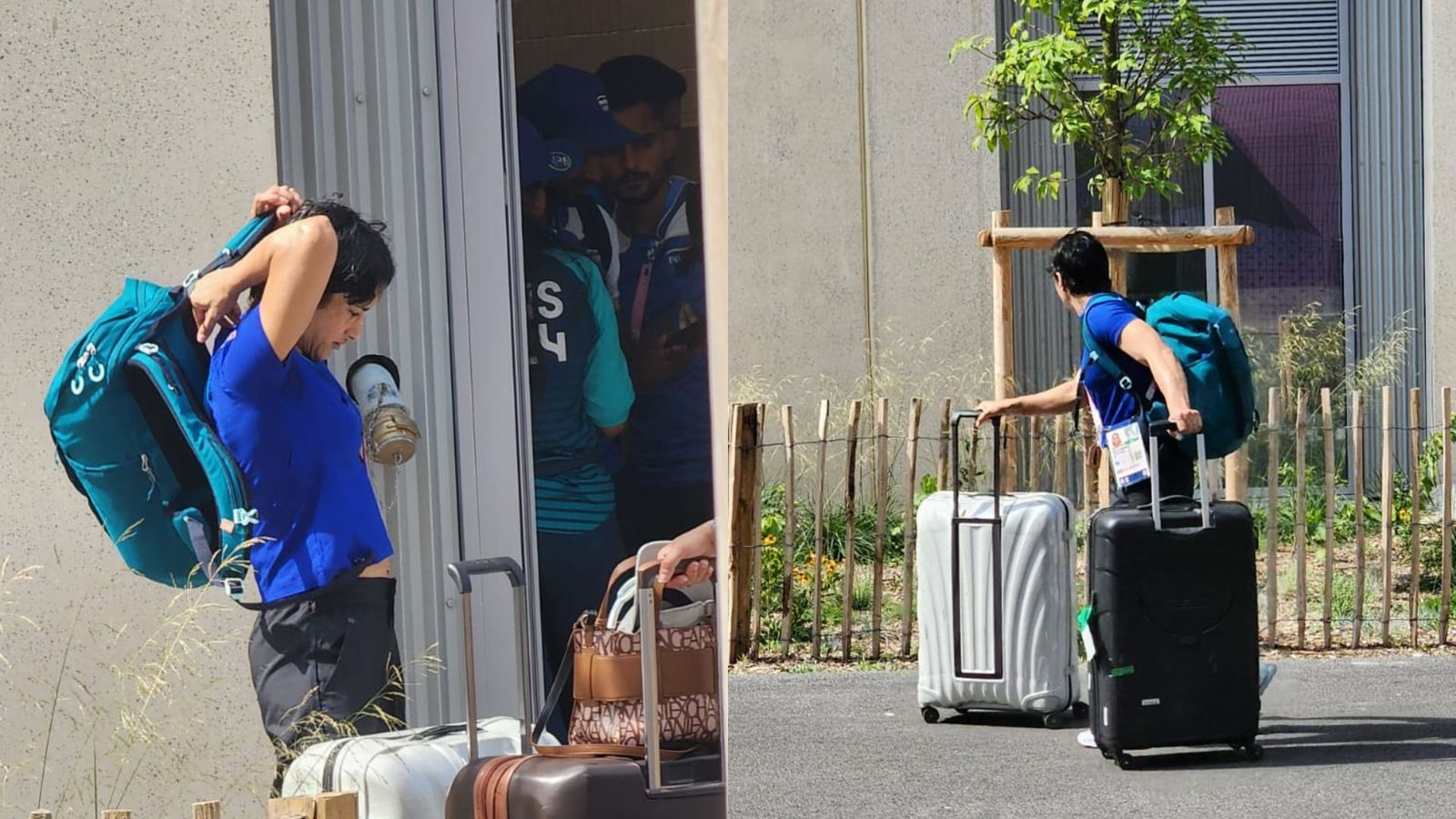 WATCH: Vinesh Phogat leaves from games village before final verdict on Paris Olympics 2024 silver medal | EXCLUSIVE Vinesh Phogat (Sports Tak exclusive)