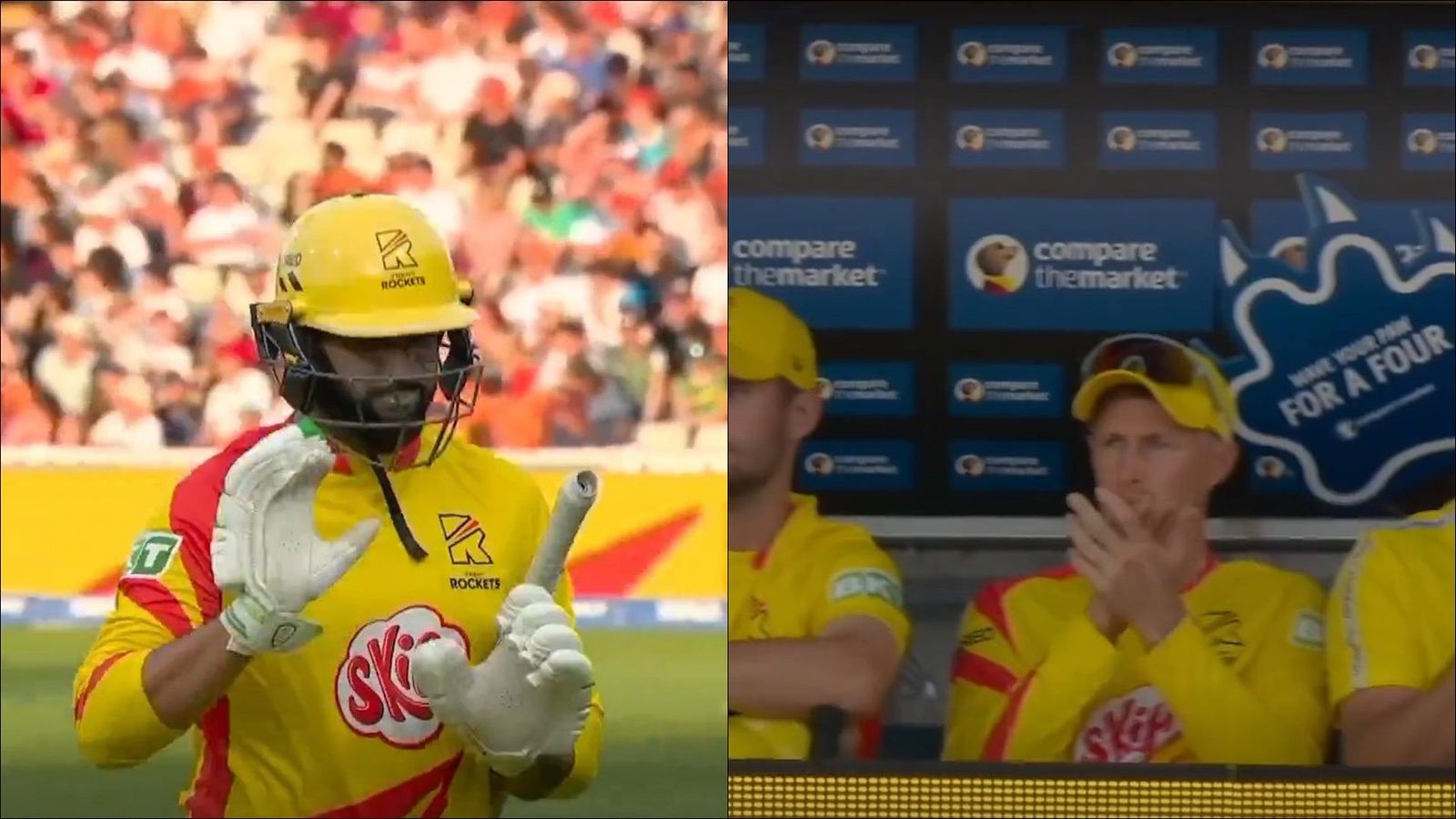 Imad Wasim becomes first Pakistan batter to retire out in T20s or The Hundred despite rescuing his side from 22/4 Imad Wasim returns to dugout after getting retired out (Screengrab: X)