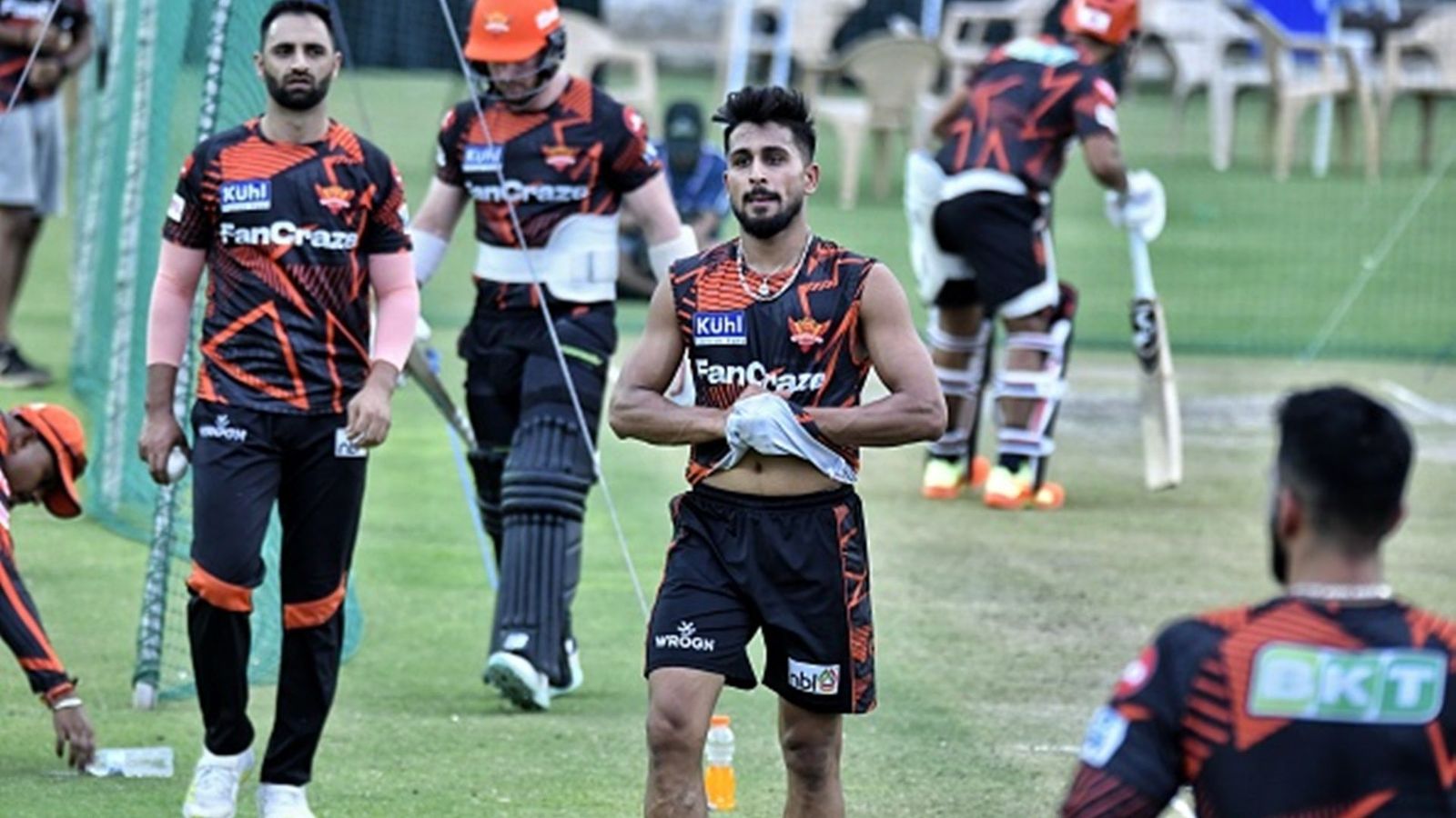 Umran Malik not playing in Buchi Babu tournament because of dengue, rues getting injured during Ranji Trophy SRH's Umran Malik during a practice session (File Photo: Getty Images)
