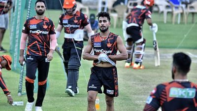 Umran Malik not playing in Buchi Babu tournament because of dengue, rues getting injured during Ranji Trophy SRH's Umran Malik during a practice session (File Photo: Getty Images)