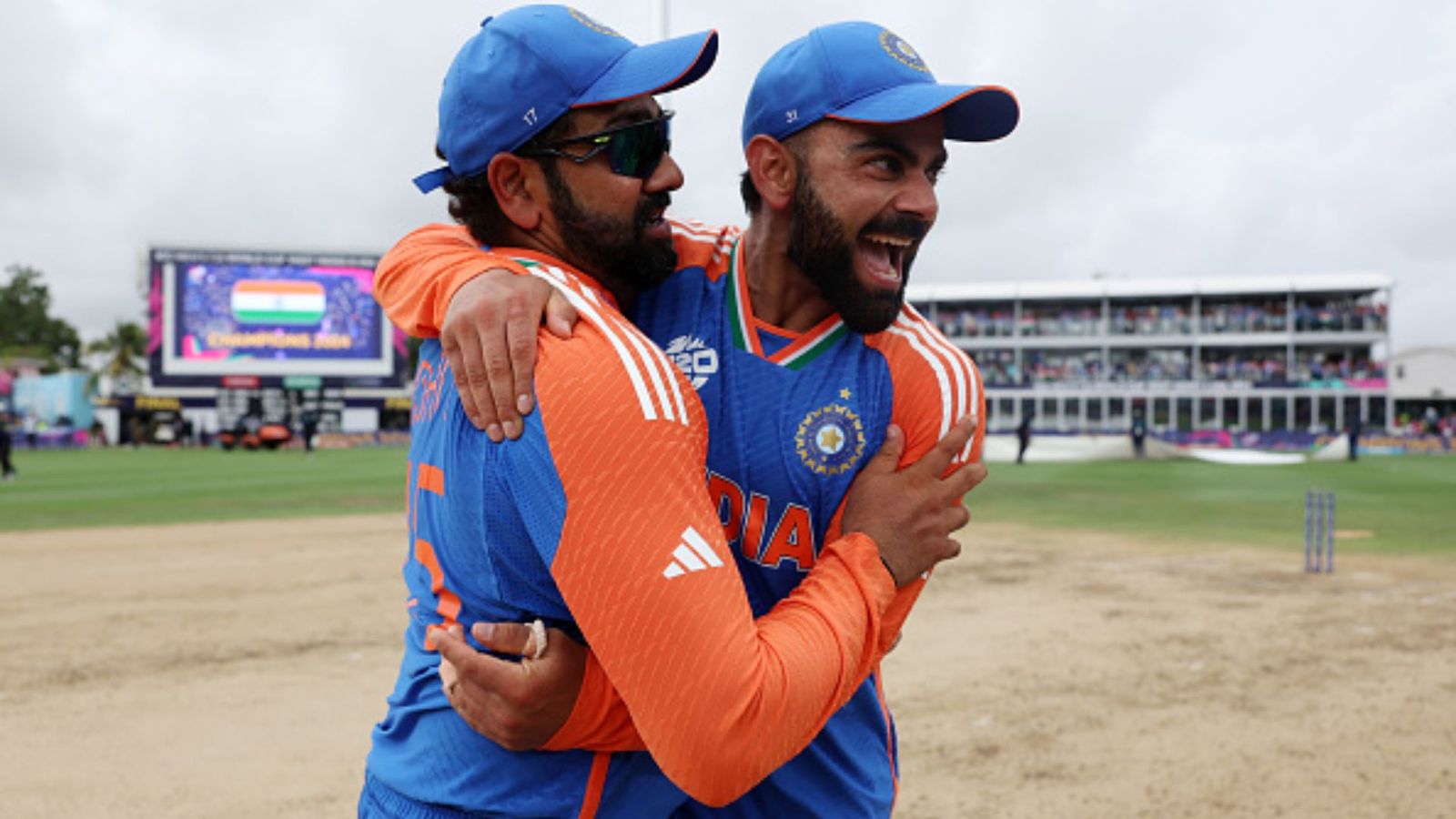 No Virat Kohli, Rohit Sharma; BCCI announces official squads for Duleep Trophy 2024-25 first round - check all four captains Rohit Sharma and Virat Kohli in frame (Getty)