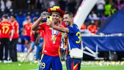 EURO 2024 champion player Lamine Yamal's father stabbed multiple times in car park, rushed to hospital Spain and Barcelona star Lamine Yamal's father Mounir Nasraoui stabbed multiple times in car park, rushed to hospital. (X)