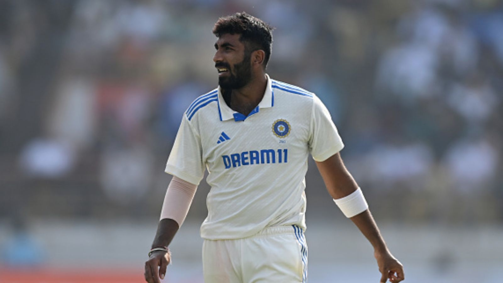Jasprit Bumrah likely to return to Team India fold in this series amidst reports of being rested for Tests against Bangladesh India's superstar pacer Jasprit Bumrah in this frame. (Getty)