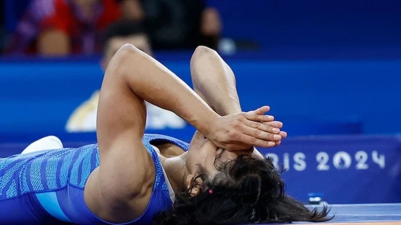 Vinesh Phogat's first reaction after CAS shatters her dream of Paris Olympics Silver Medal Vinesh Phogat in frame (credit: Vinesh Phogat Instagram)