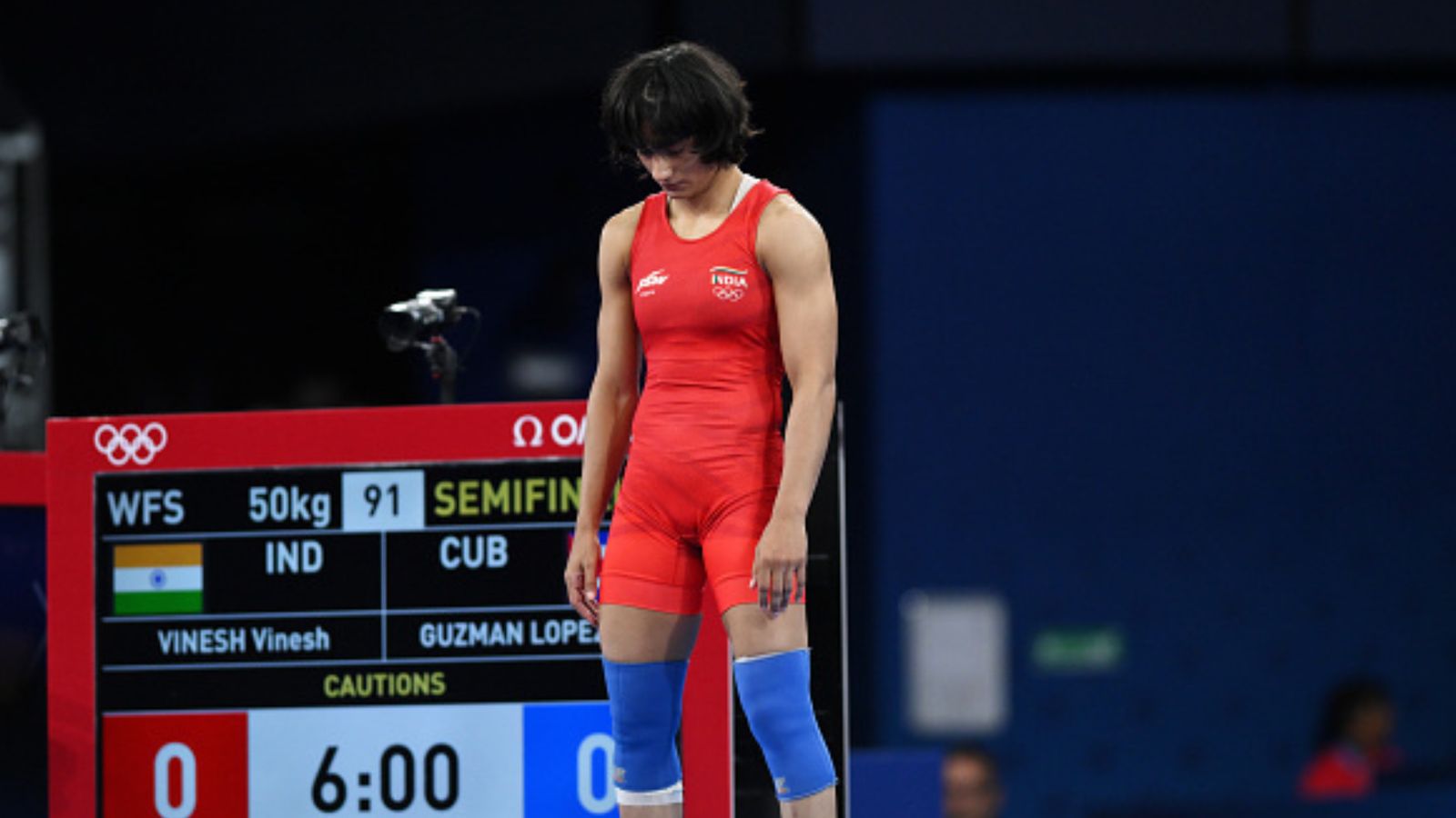 'Thought she might die...': Vinesh Phogat's coach's shocking revelation on weight-cut grind before wrestler's gold medal clash in Paris Olympics India's ace wrestler Vinesh Phogat in this frame. (Getty)