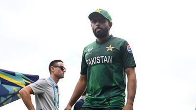 'Who gives these Rankings?': Former Pakistan star lashes out at ICC Rankings, doubts Babar Azam's no.1 spot Pakistan's star batter Babar Azam in this frame. (Getty)