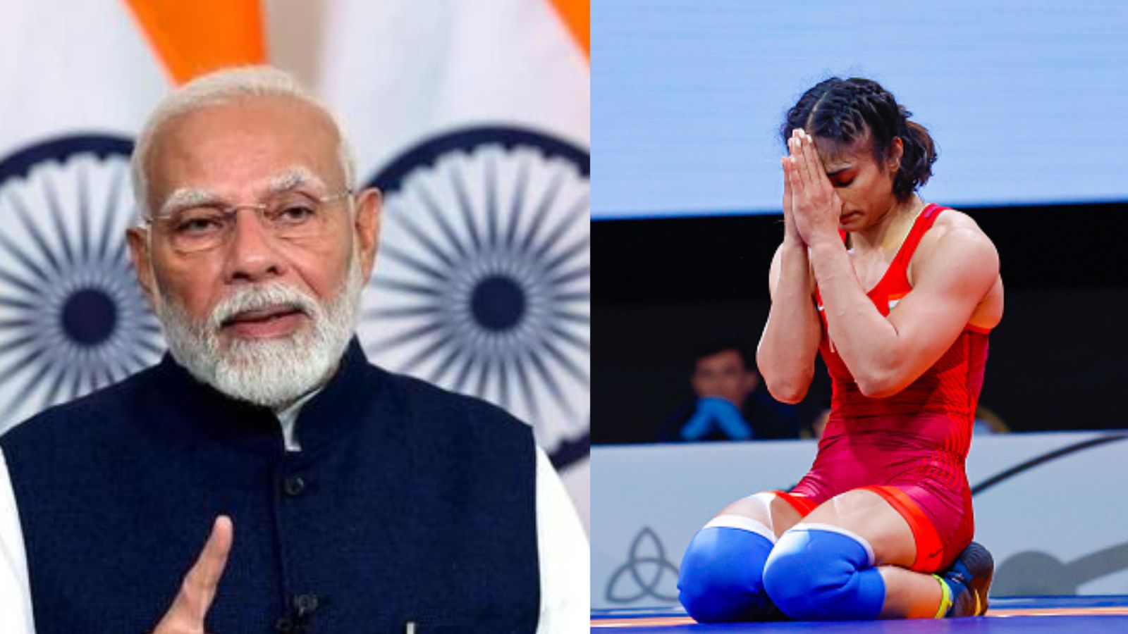 PM Modi lavishes praise on Vinesh Phogat, says 'She is first Indian to reach wrestling finals. It is a moment of great pride' PM Modi lavishes praise on Vinesh Phogat, says 'She is first Indian to reach wrestling finals. It is a moment of great pride'
