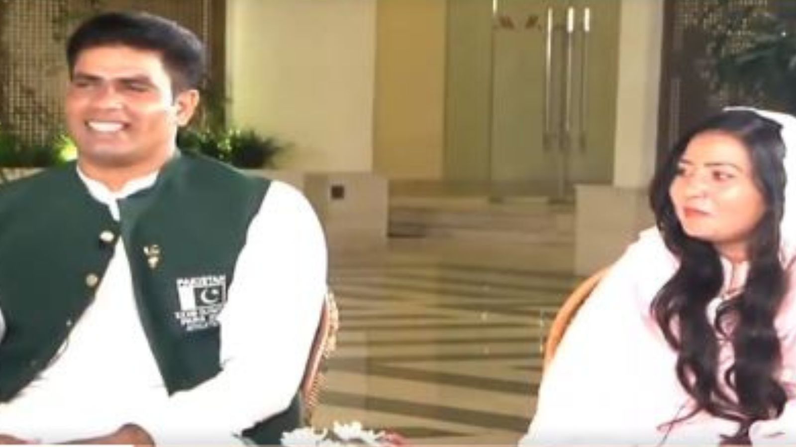 'He should have given me 5-6 acres of land but buffalo...': Arshad Nadeem reacts to father-in-law's gift after winning gold in Paris Olympics Arshad Nadeem reacts to father-in-law's 'buffalo gift' after Paris Olympics gold. (Screengrab-X)