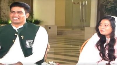 'He should have given me 5-6 acres of land but buffalo...': Arshad Nadeem reacts to father-in-law's gift after winning gold in Paris Olympics Arshad Nadeem reacts to father-in-law's 'buffalo gift' after Paris Olympics gold. (Screengrab-X)