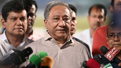 BCB president Nazmul Hassan to take major step; ready to quit from post due to civil crisis in Bangladesh Nazmul Hassan in frame (Getty)