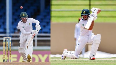 WI vs SA, 2nd Test: Aiden Markram, Kyle Verreynne's fifties help South Africa establish 239-run lead on Day 2 against West Indies South Africa's Aiden Markram (right) and Kyle Verreynne in action in this frame. (Getty)