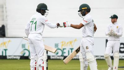 Big blow to Bangladesh, star player ruled out of Test series against Pakistan due to groin injury Bangladesh's Mahmudul Hasan Joy and Shadman Islam in this frame. (Getty)