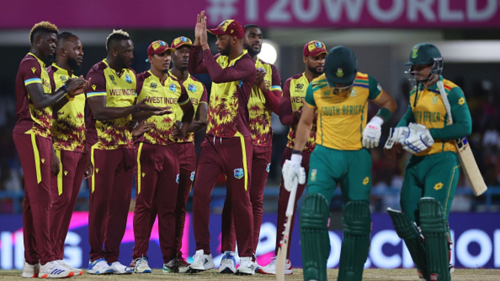 WI vs SA: Andre Russell along with two other big stars not included in West Indies's T20I squad for South Africa series West Indies team in frame (Getty)