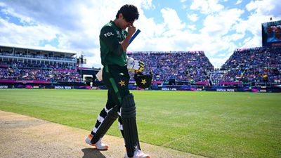Naseem Shah opens up on the loss against India in T20 World Cup 2024 says 'felt the need to have someone who can talk…' Naseem Shah in frame (Getty)