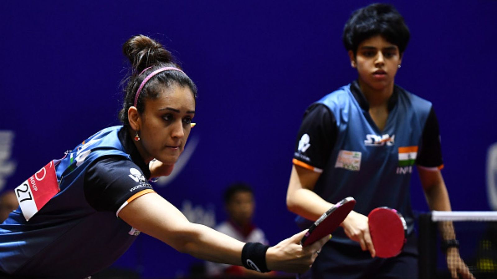After creating history in Paris Olympics, Indian player quits sport to study in US citing future financial stability Manika Batra and Archana Kamath (Getty)