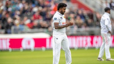 Sri Lanka coach likens Asitha Fernando with banned Pakistan bowler amidst 1st Test vs England, says 'I saw that quality in him..' Sri Lanka's star Asitha Fernando in this frame. (Getty)