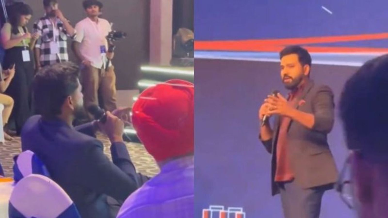 'We understand his feelings…': Shreyas Iyer reveals how team decodes Rohit Sharma’s famous 'Ye-Woh' Shreyas Iyer and Rohit Sharma in frame (Twitter screen grab)