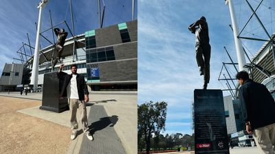 'Lost someone from my family': Kuldeep Yadav pens emotional message after visiting Shane Warne's statue at MCG Kuldeep Yadav in frame (Getty)