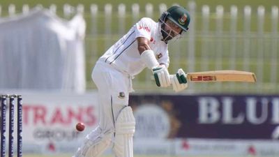 PAK vs BAN, 1st Test: Shadman, Mushfiqur give strong retort to Pakistan with solid knocks as Bangladesh well placed at 316/5 after Day 3 Bangladesh's Shadman Islam in action in this frame. (Getty)