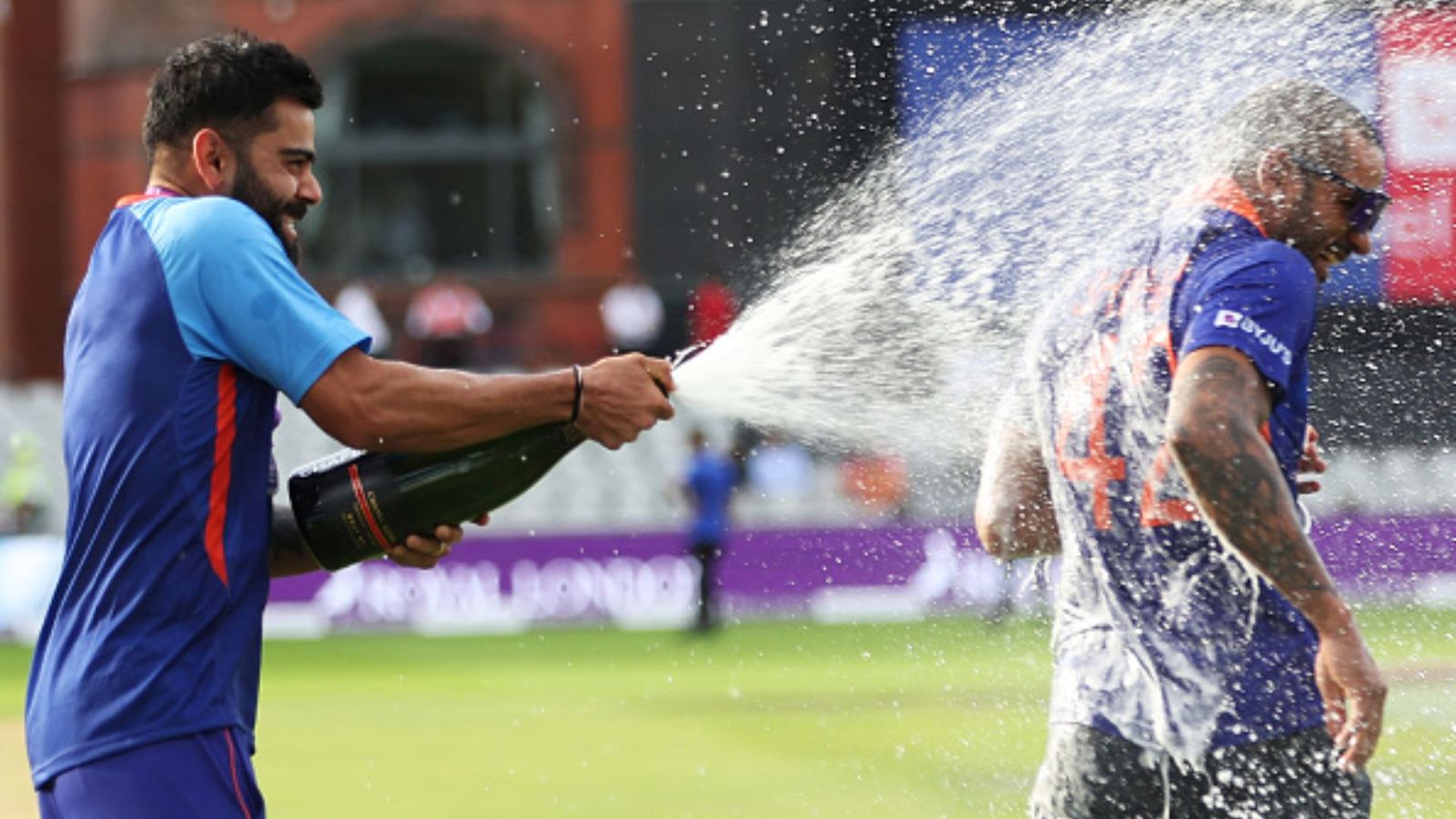 Not Rohit Sharma, Shikhar Dhawan picks Virat Kohli as 'most funny character' in Indian Cricket team Shikhar Dhawan and Virat Kohli (getty)