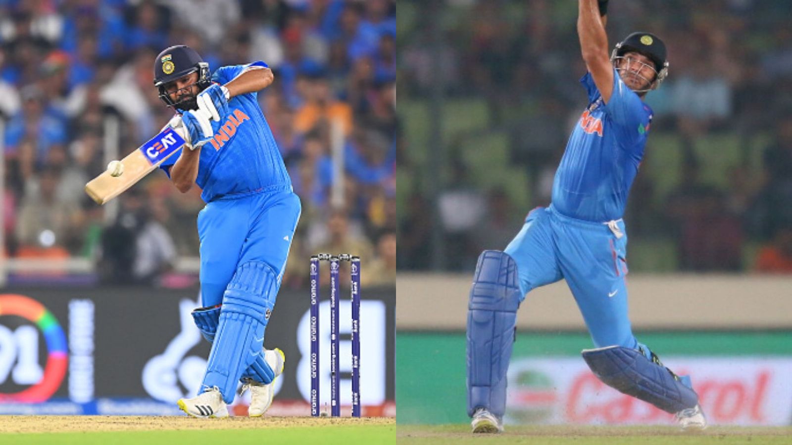 Rohit Sharma to Yuvraj Singh: Here is the list of cricketers who scored most runs in a single over in T20Is Rohit Sharma and Yuvraj Singh (getty)