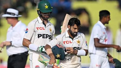 Pakistan slump to 2nd last spot in WTC 2023-25 Points Table after humiliating loss to Bangladesh in series opener, here's updated standings Pakistan's Shaheen Afridi and Mohammad Rizwan in this frame. (X)