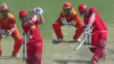 6,6,6,6: Ayush Badoni tonks four sixes off Hrithik Shokeen's over in his carnage-filled 28-ball 57 to light up DPL 2025, watch video South Delhi Superstarz' captain Ayush Badoni in action during DPL 2024 match. (Screengrab-X)