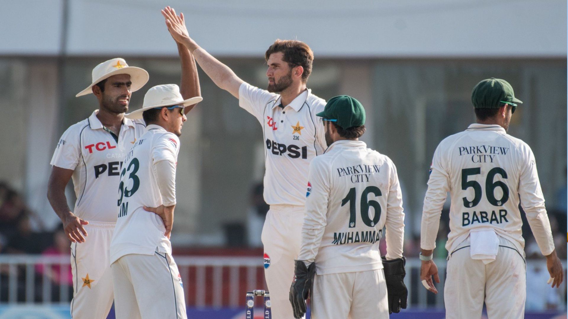 'sharam karo yar...Bangladesh ne humari watt laga di...': Pakistan's shocking defeat against Bangladesh in 1st Test slammed by former player Pakistan team players in this frame. (X)