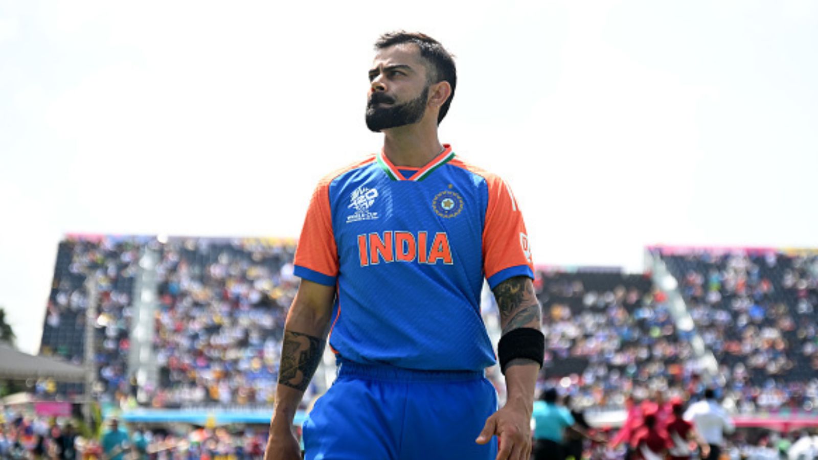 Ex-India coach's stunning claim on Virat Kohli's international cricket career longevity, says 'he can play till...' India's superstar batter Virat Kohli in this frame. (Getty)