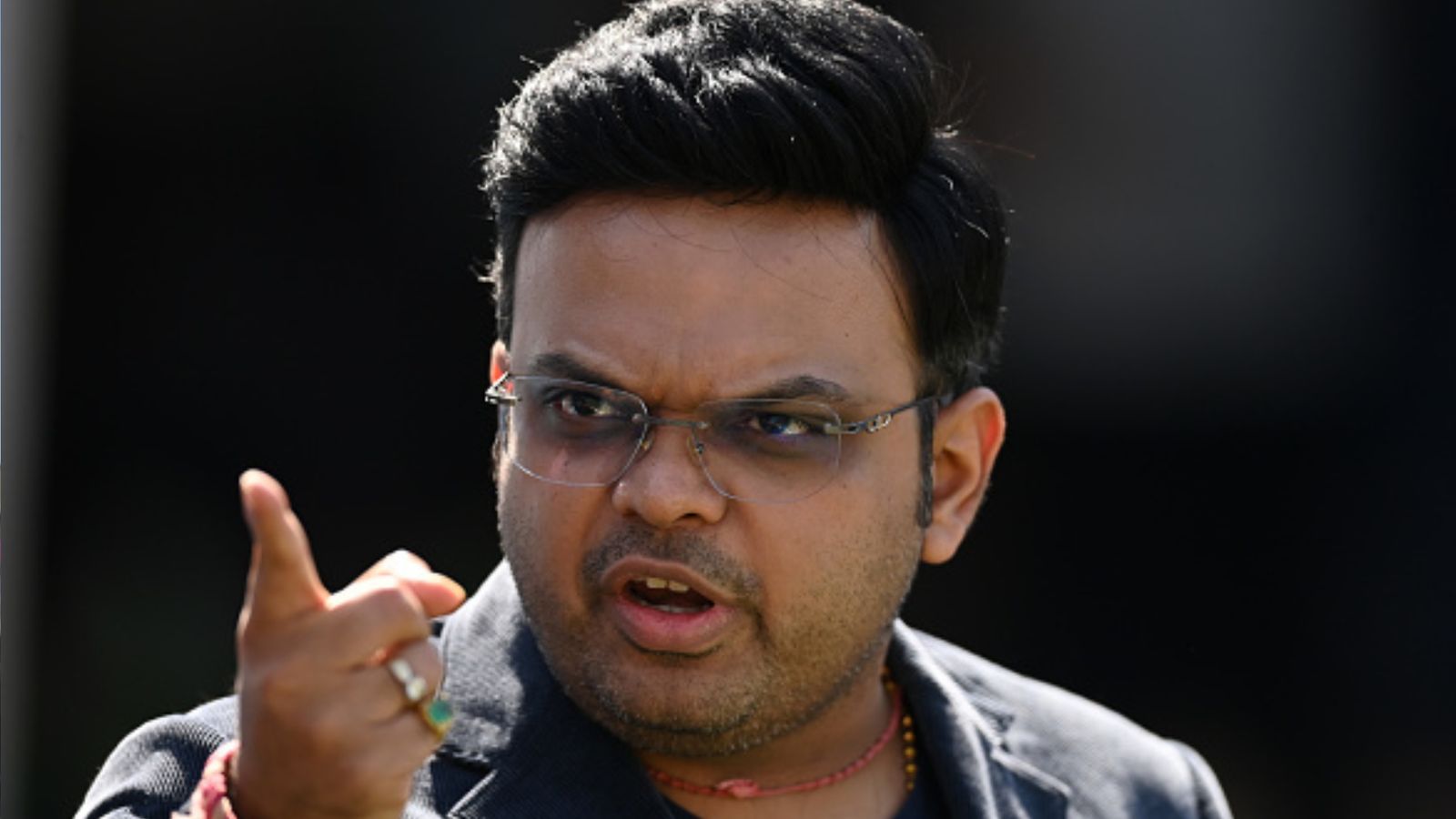 Livid Sunil Gavaskar rips into 'Perennial Cribbers' for baseless allegations against Jay Shah for influencing current ICC chairman's exit BCCI secretary Jay Shah in this frame. (Getty)