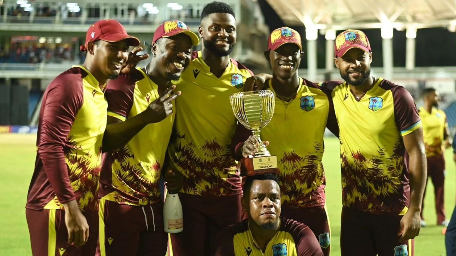 West Indies blank T20 World Cup 2024 finalists South Africa with 8-wicket win to complete cleansweep in three-T20I series West Indies blank T20 World Cup 2024 finalists South Africa with 8-wicket win to complete cleansweep in three-T20I series