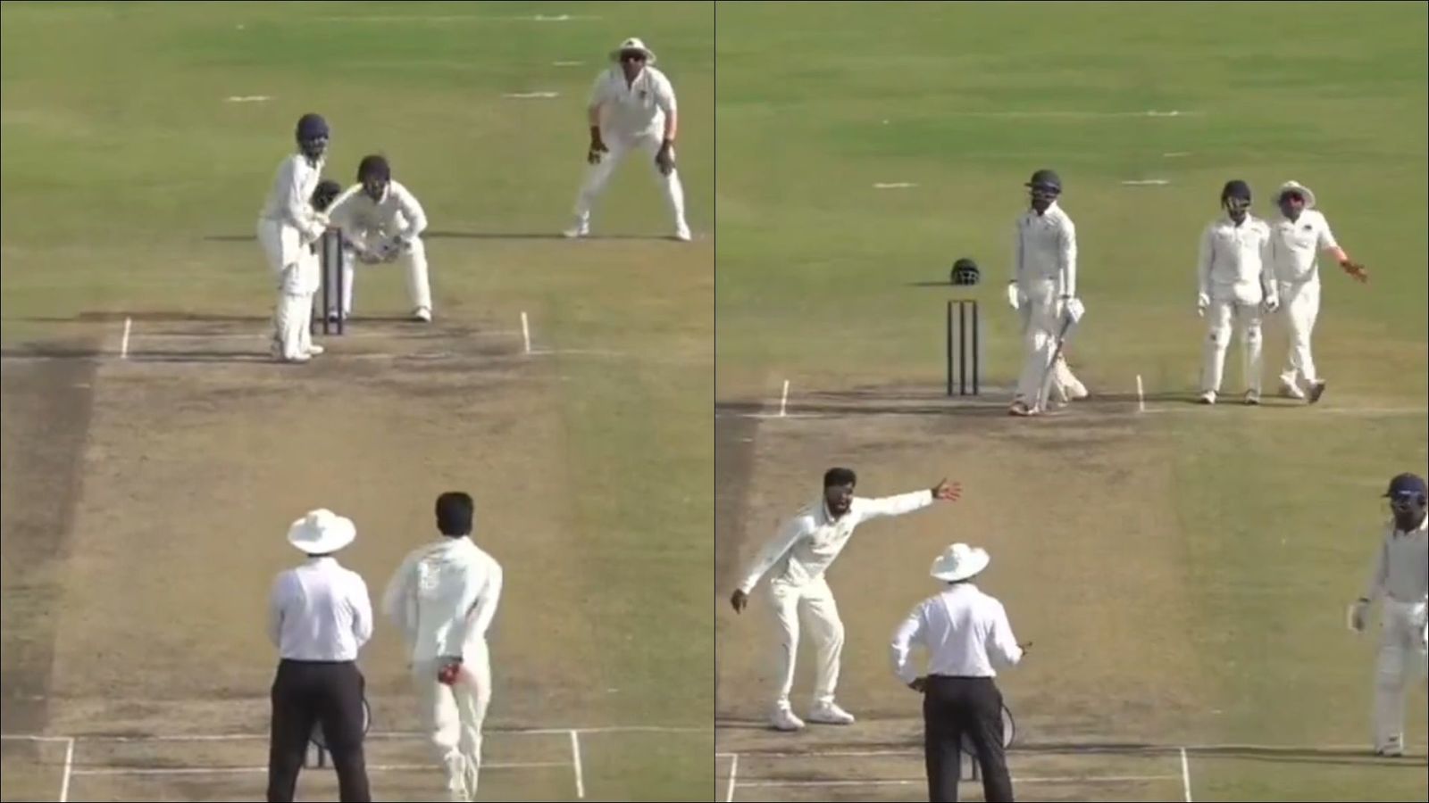 WATCH: Shreyas Iyer imitates KKR teammate Sunil Narine's bowling action in Buchi Babu tournament Shreyas Iyer imitates Sunil Narine's bowling action (Screenshot: X)