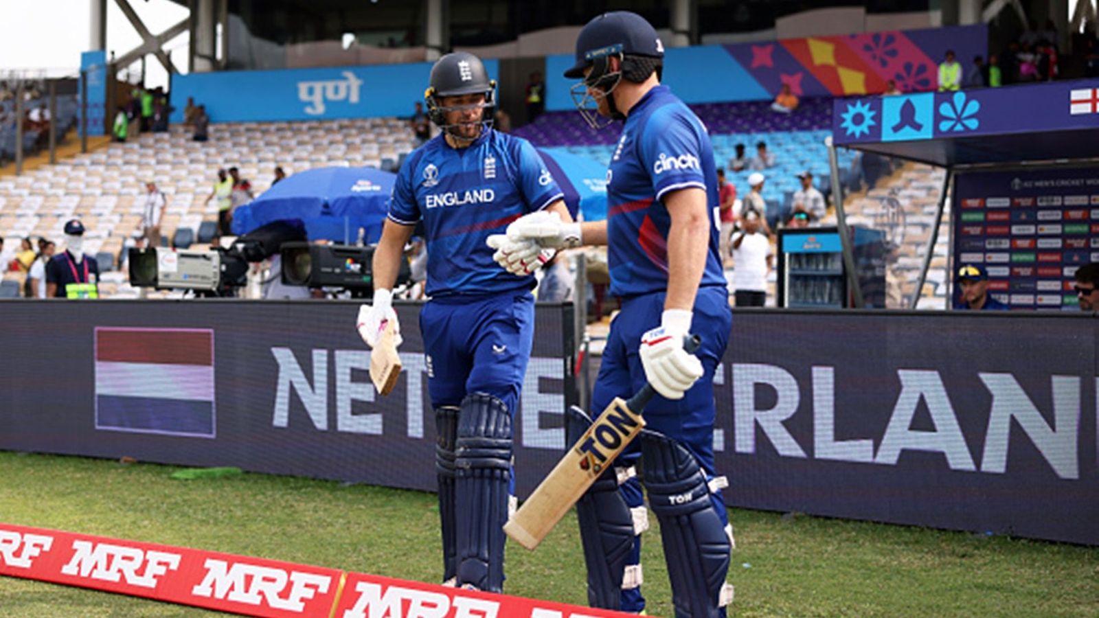 Former World No.1 England batter announces retirement from T20Is after facing another snub for Australia series Dawid Malan and Jonny Bairstow during ODI World Cup 2023 (Getty Images)