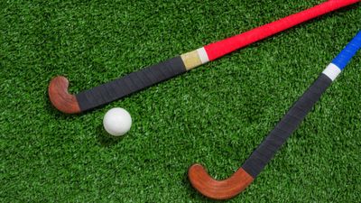Three Pakistani players, physio handed life-time ban for seeking asylum in European country Representational image of hockey sticks. (Getty)