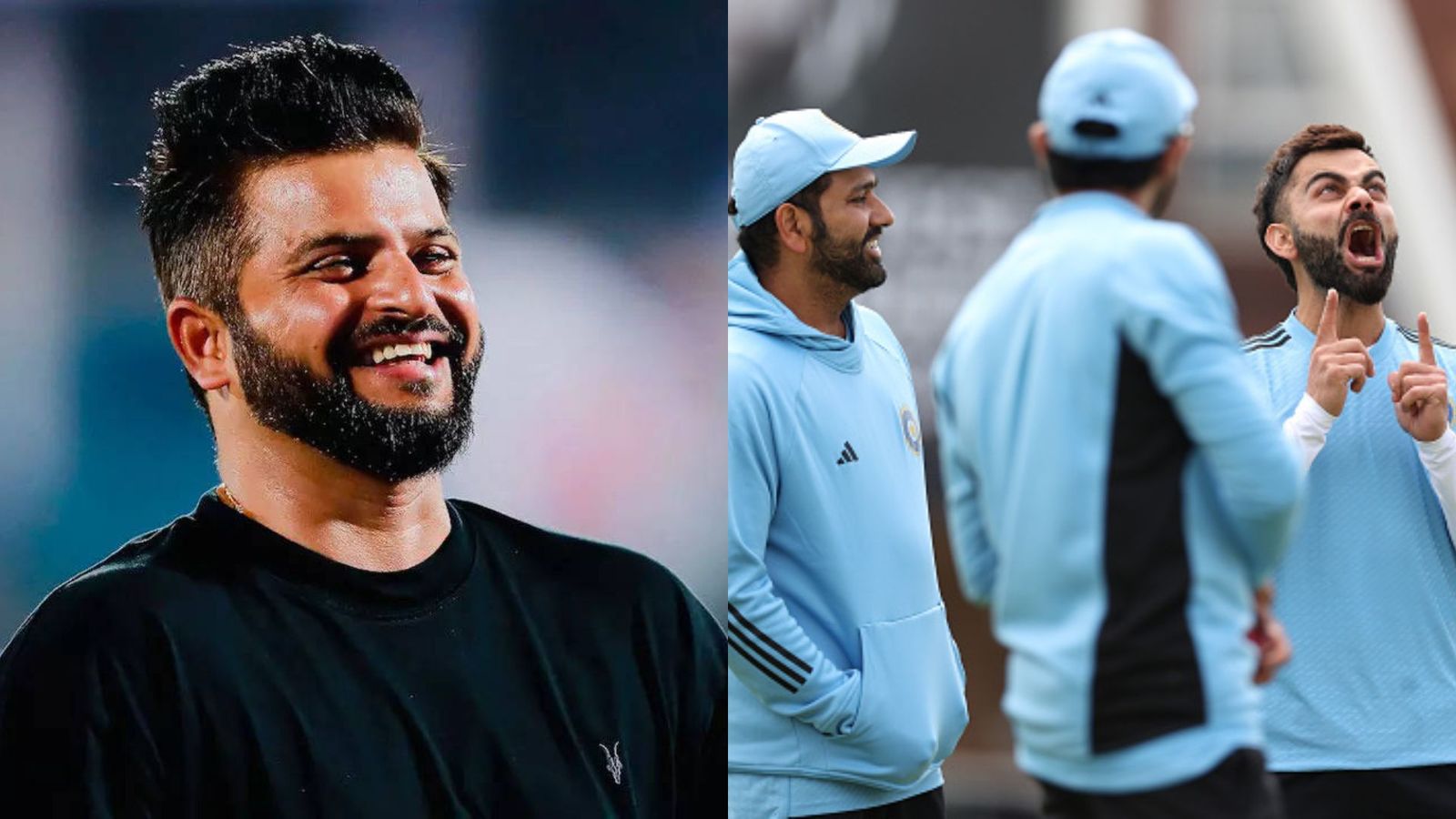 Exclusive | 'Not played any red-ball cricket...': Suresh Raina opens up on Rohit Sharma and Virat Kohli not playing Duleep Trophy Suresh Raina with Rohit Sharma and Virat Kohli (getty)